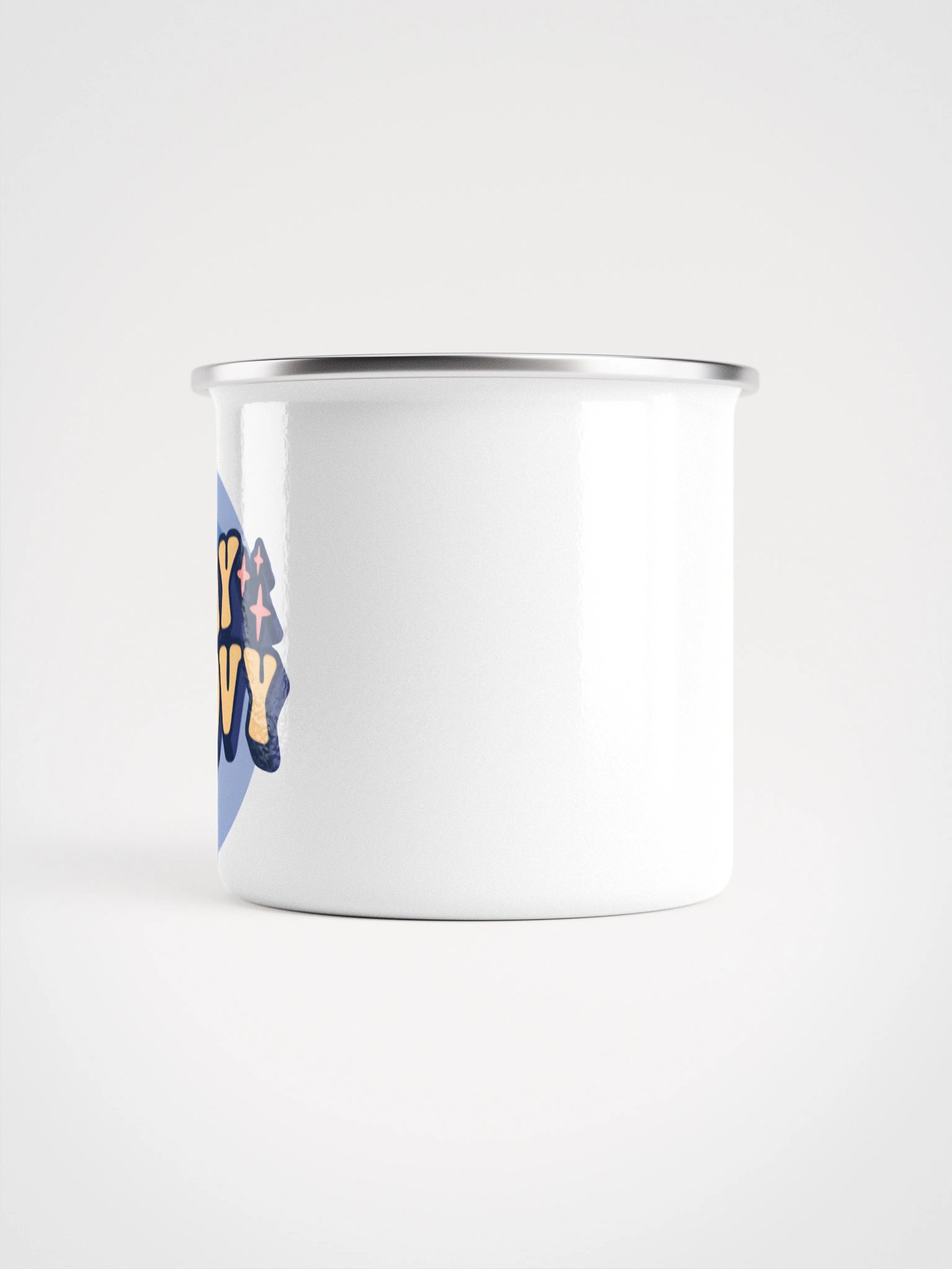 Stay Groovy Enamel Mug - Blue product image (2)