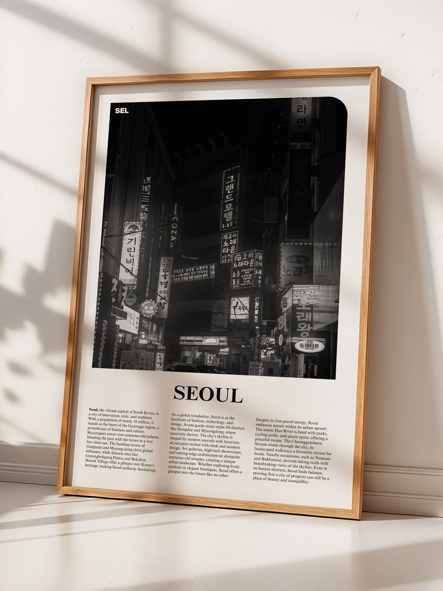 Seoul 02 Newspaper Poster product image (2)