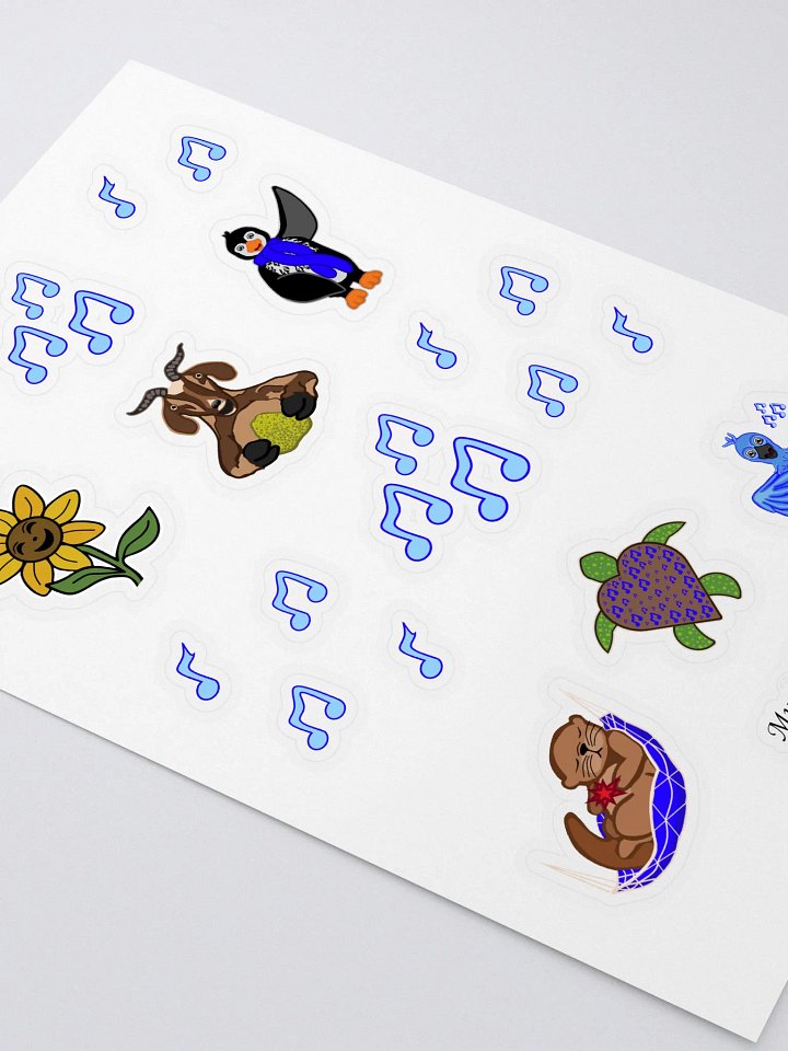 Poet's Emotes Sticker Set product image (2)