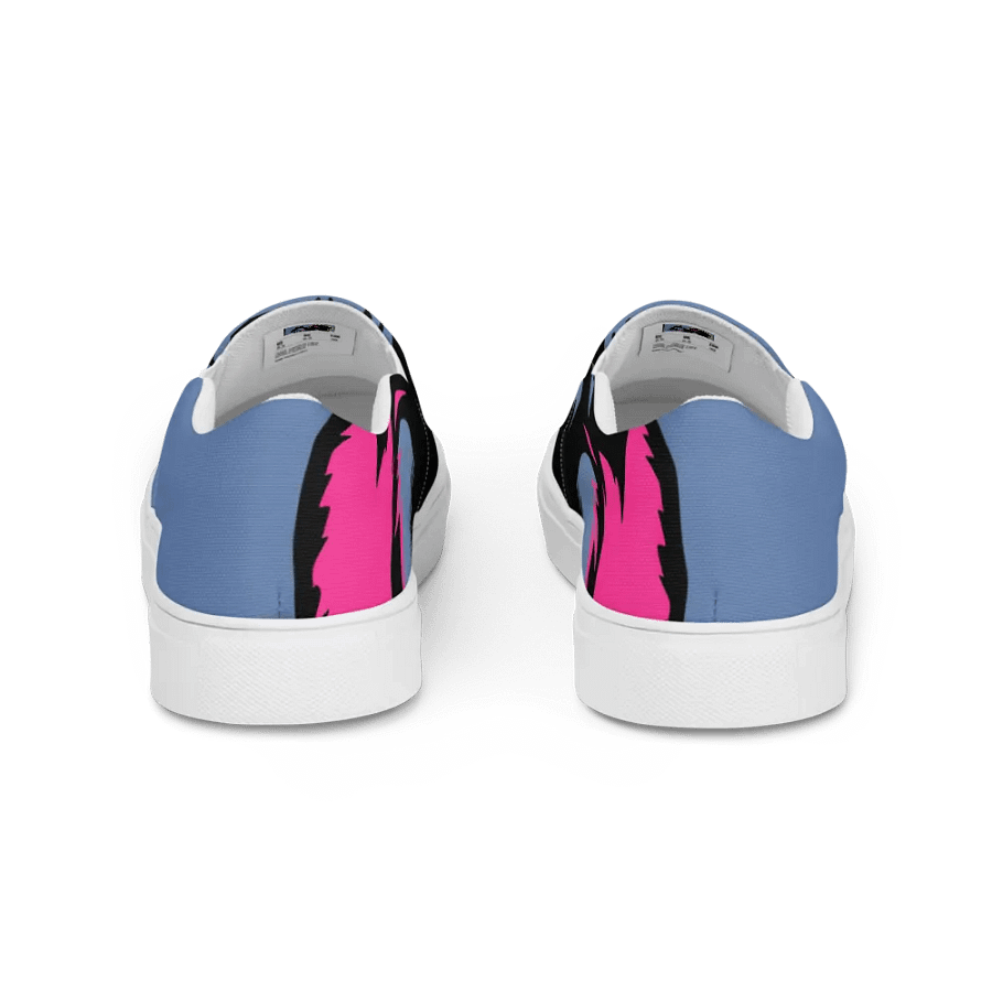 men's graffiti style canvas Squirrel Chic Slip-On shoes product image (4)