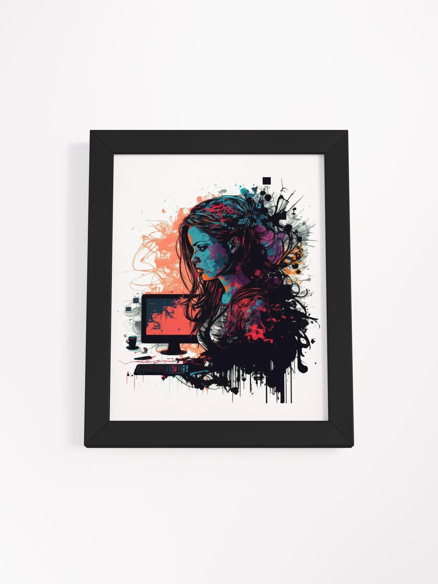 Digital Daydream Framed Poster product image (17)