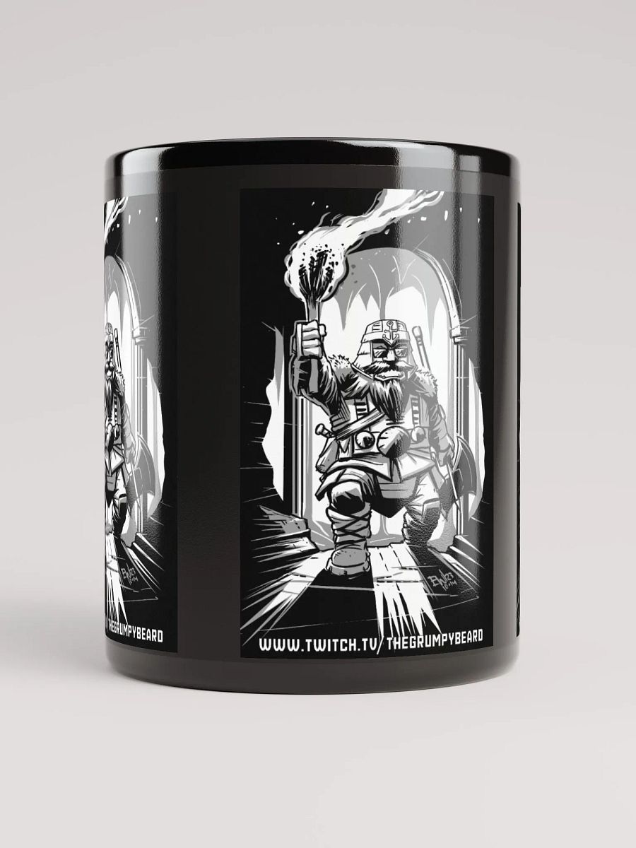 TheGrumpyDwarf - Black Glossy Mug product image (5)