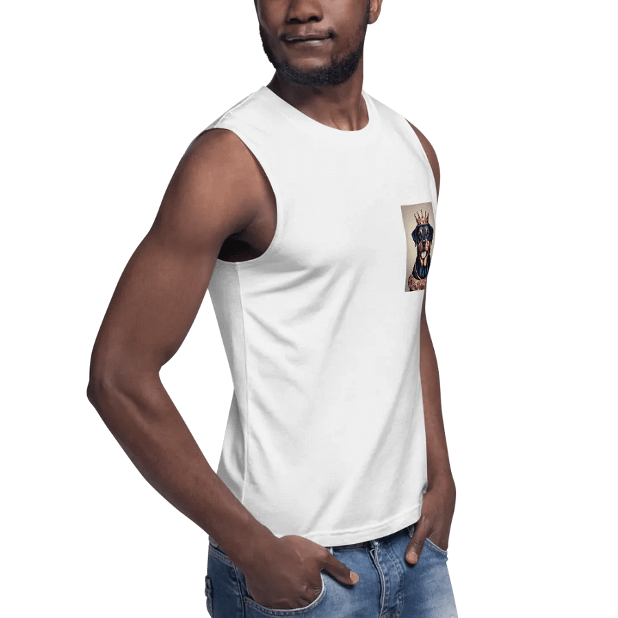 Royal Rottweiler Crowned Muscle Tank product image (8)