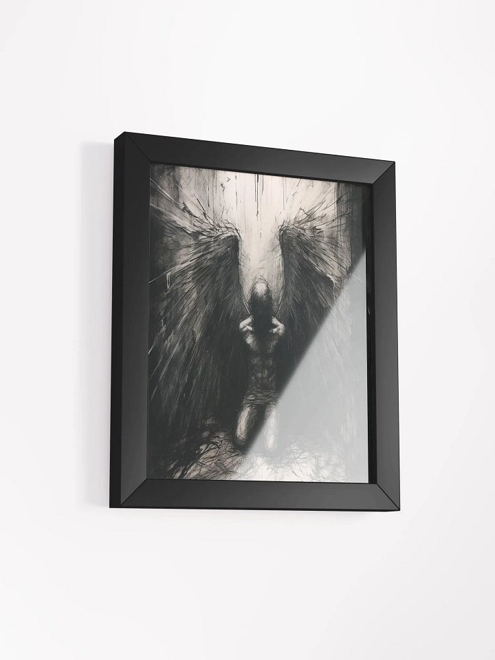 Charcoal Sketch of Fallen Angel product image (2)