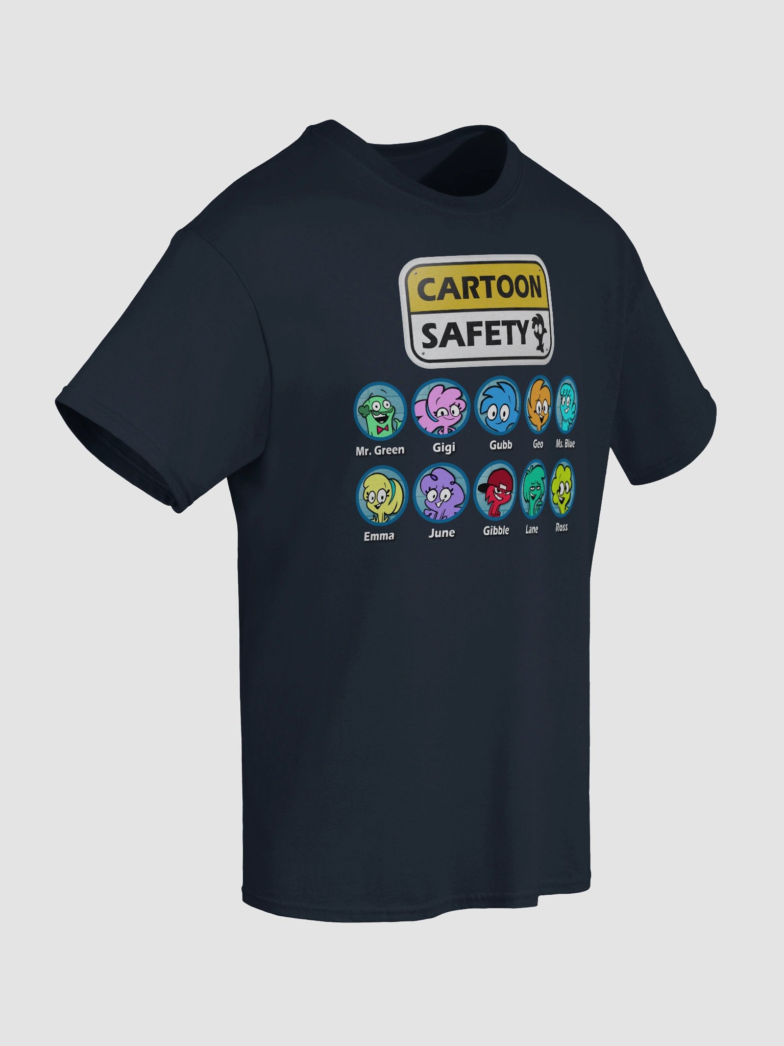 Cartoon Safety - Students and Staff T-Shirt product image (4)