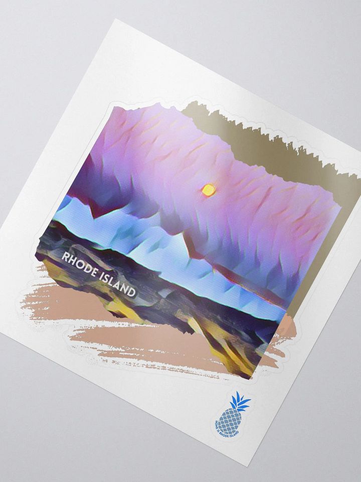 Home is Rhode Island Graphic Sticker product image (2)