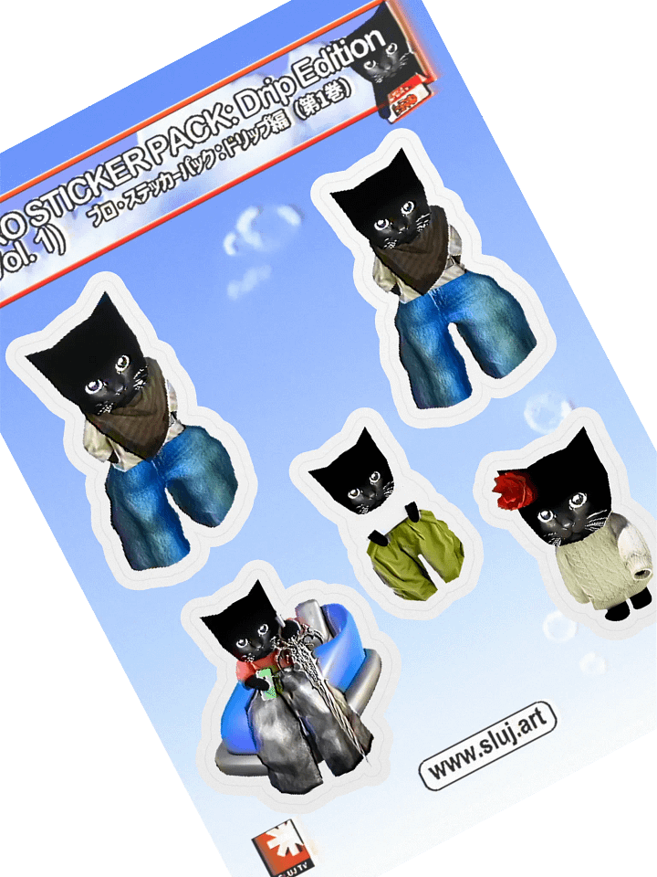 BRO STICKER PACK: Drip Edition (Vol. 1) product image (1)