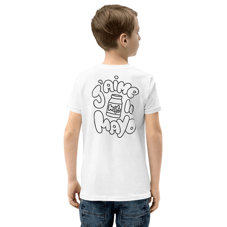T-Shirt Enfant - J'aime la mayo product image (5)