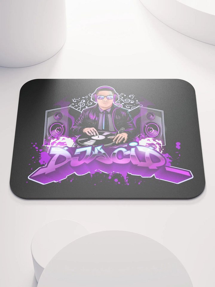 mouse mat with channel Logo product image (1)