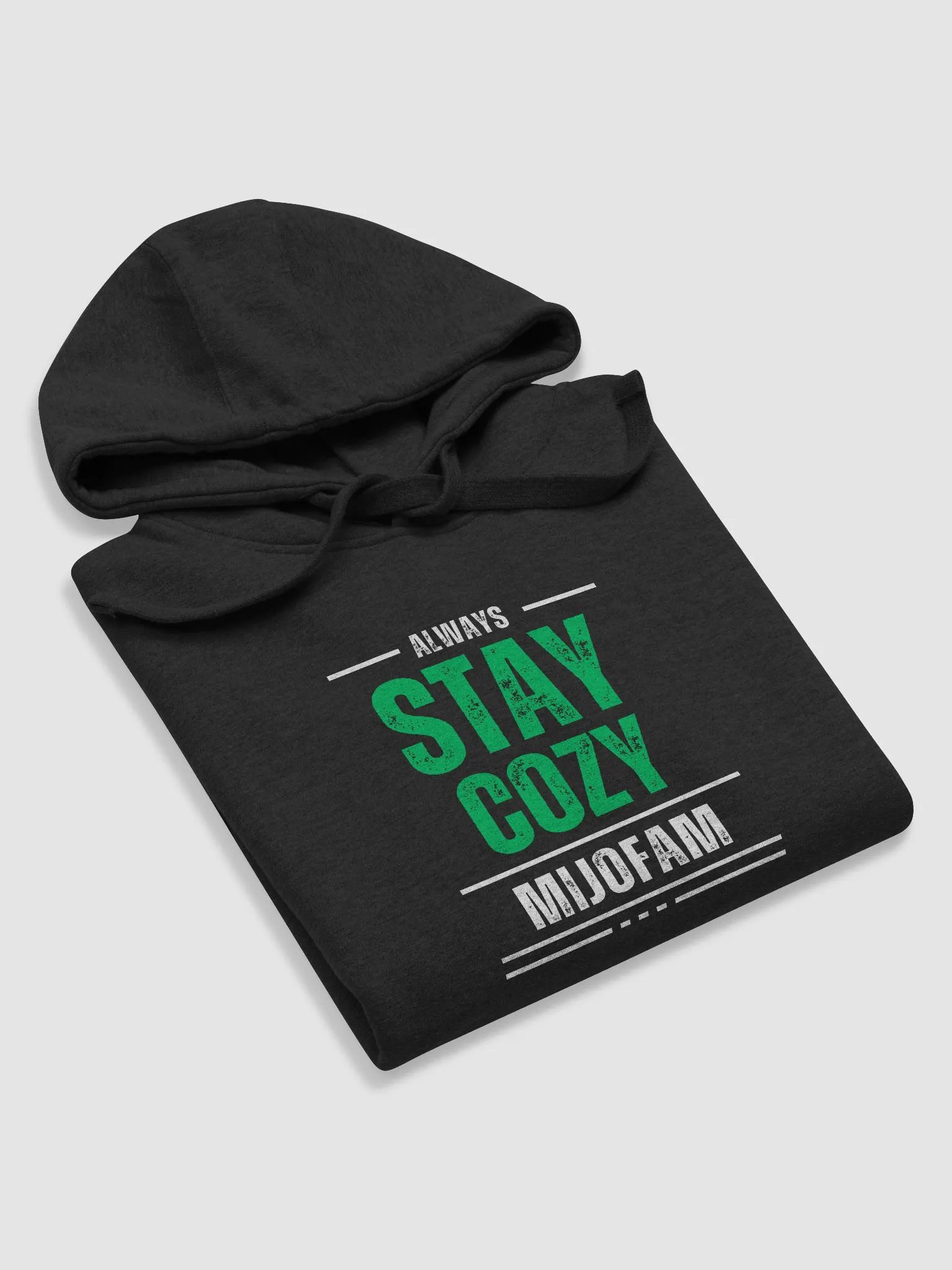 Always Stay Cozy Hoodie (Black Edition) product image (5)