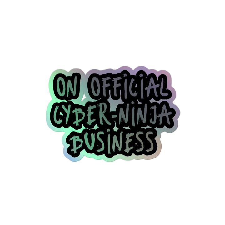 Official Cyber-Ninja Business (Holo) product image (2)