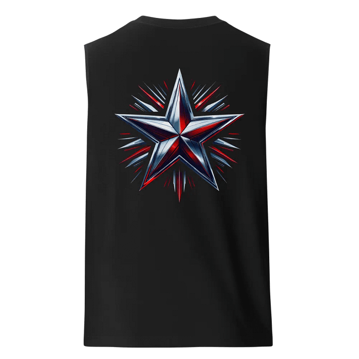 T3 Red Star Burst Mens Tank product image (1)