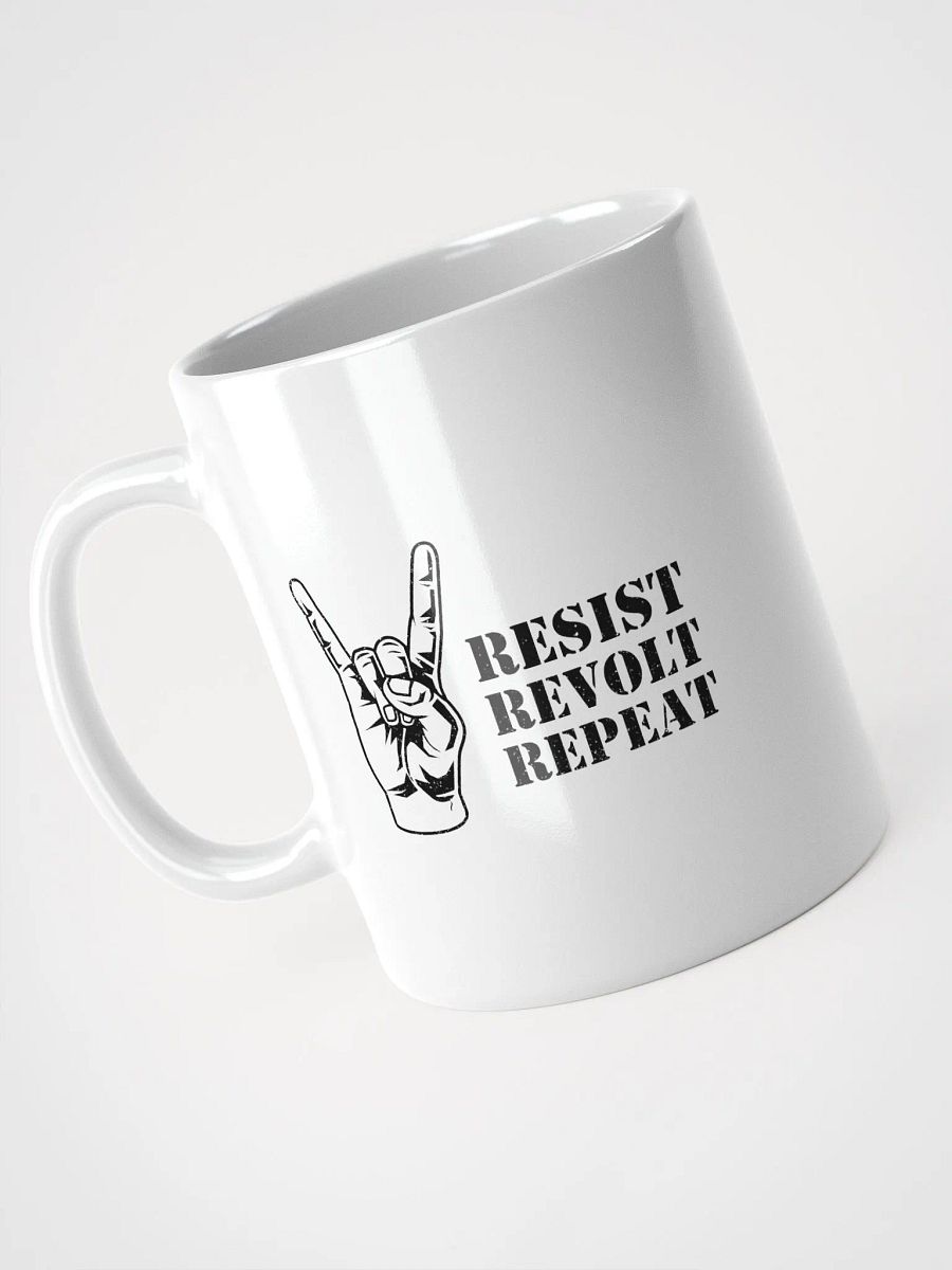 Rock On! Resist Revolt Repeat Coffee Mug product image (3)