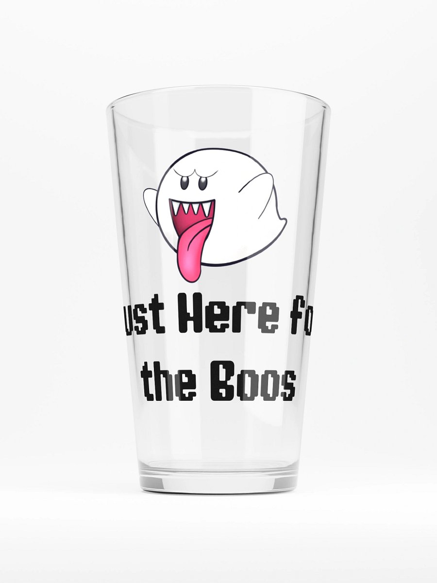Just Here for the Boos Pint Glass product image (1)