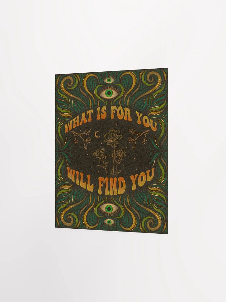 Matte Poster - Will Find You product image (1)