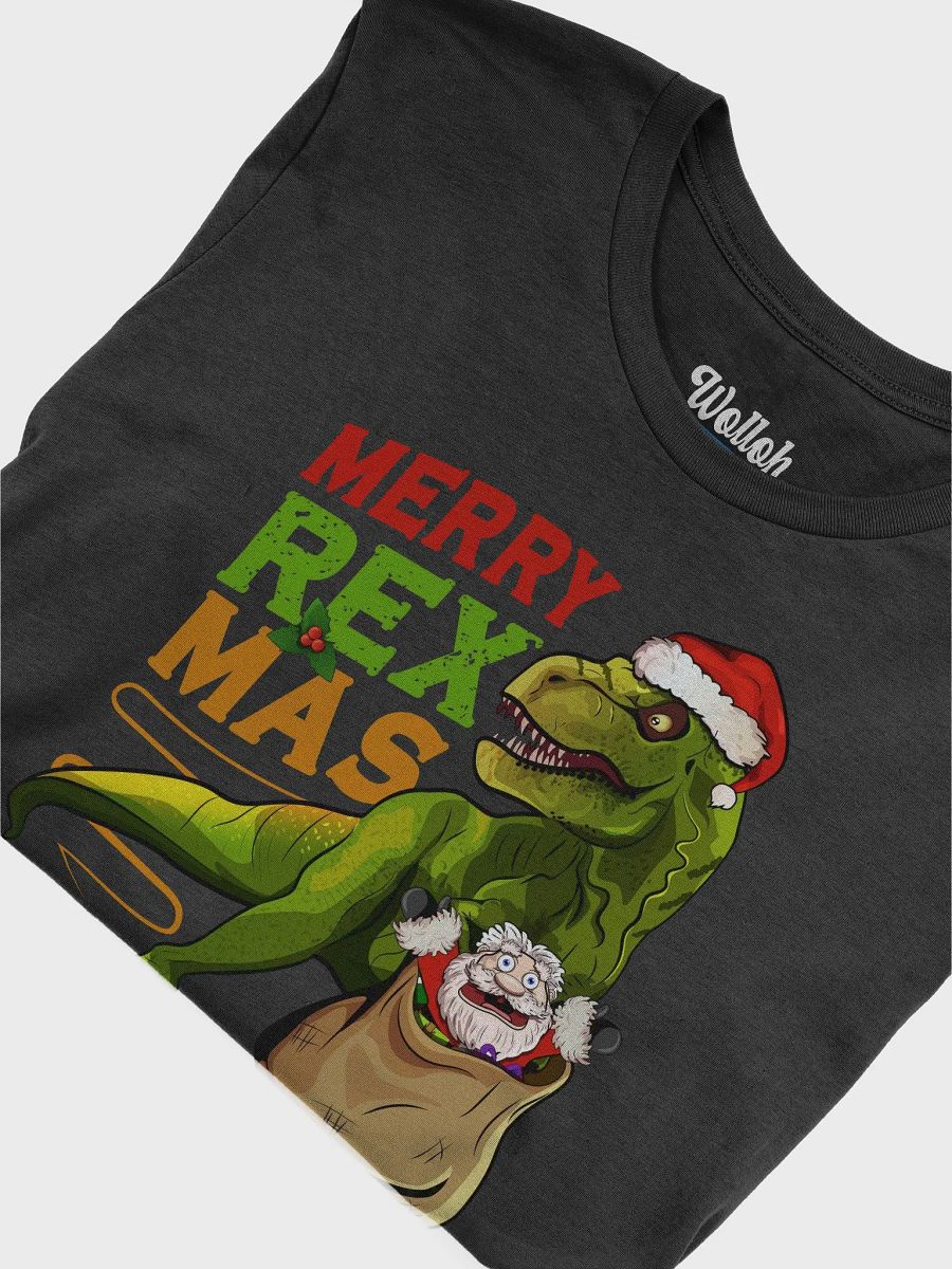 Merry Rex-Mas – Funny Christmas T-Rex T-Shirt for Dinosaur Lovers product image (6)