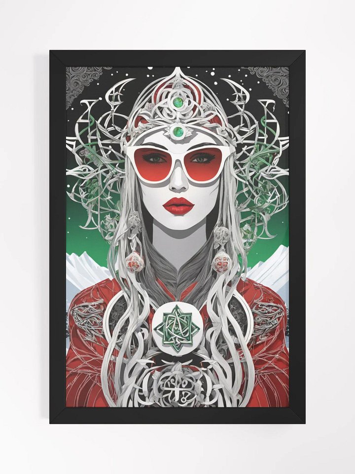 Winter Wiccan 01 - Framed Matte Poster product image (1)