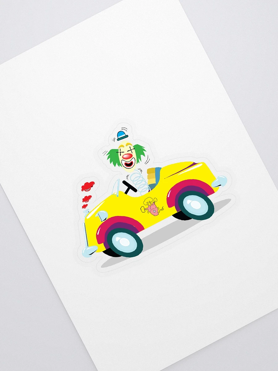 Clown driving a Car product image (1)