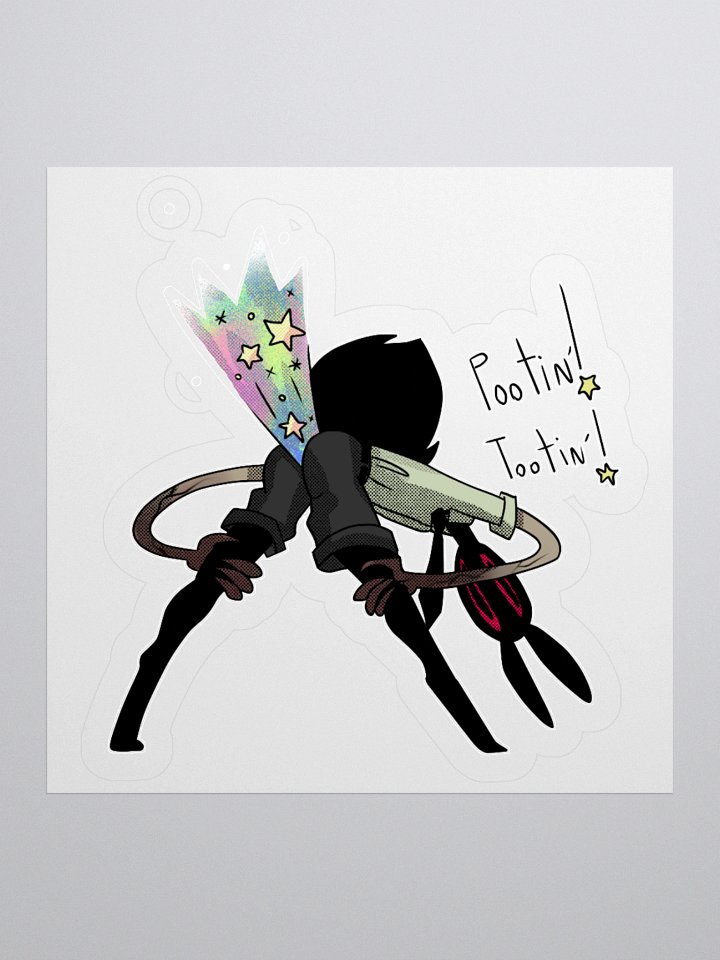 Pootin' - sticker product image (1)