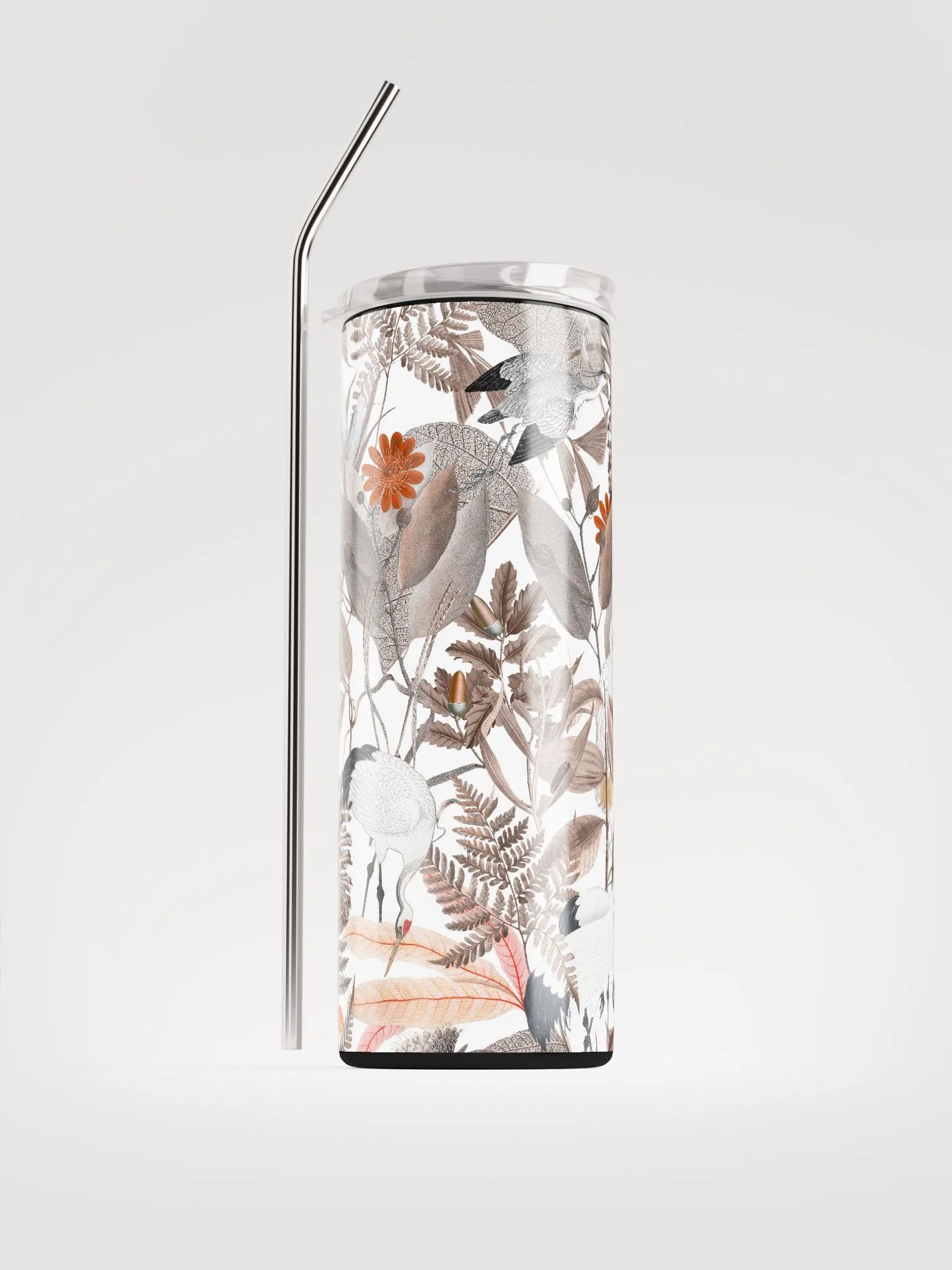 White Ecotone Slim Tumbler product image (1)