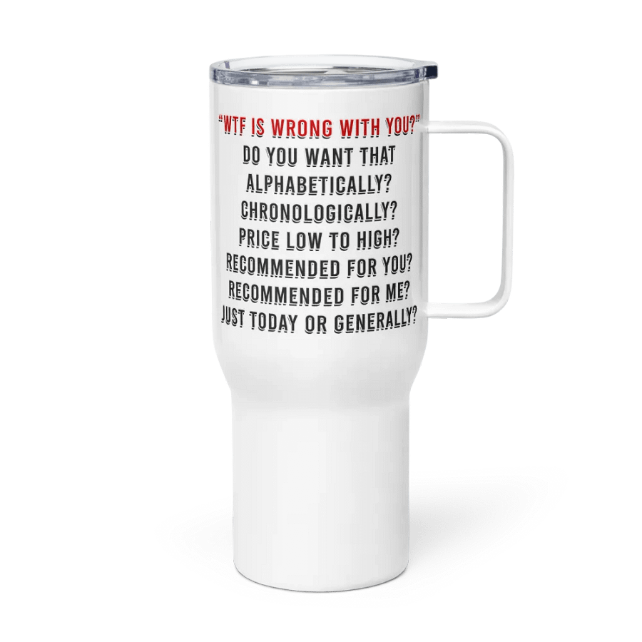 WTF Is Wrong Lg Tumbler product image (4)