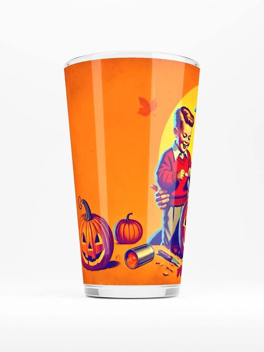 Halloween Pumpkin Carving Pint Glass product image (2)