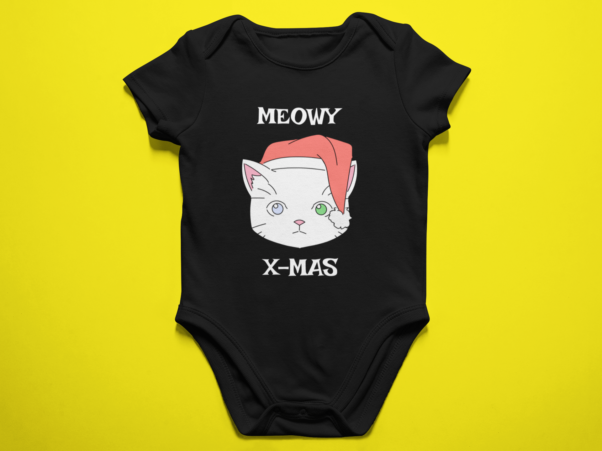 MEOWY X-MAS - Baby Bodysuit Onesies for Boys and Girls product image (1)
