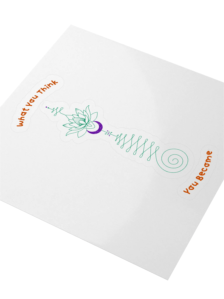 Mystic Lotus Kiss Cut Stickers product image (3)