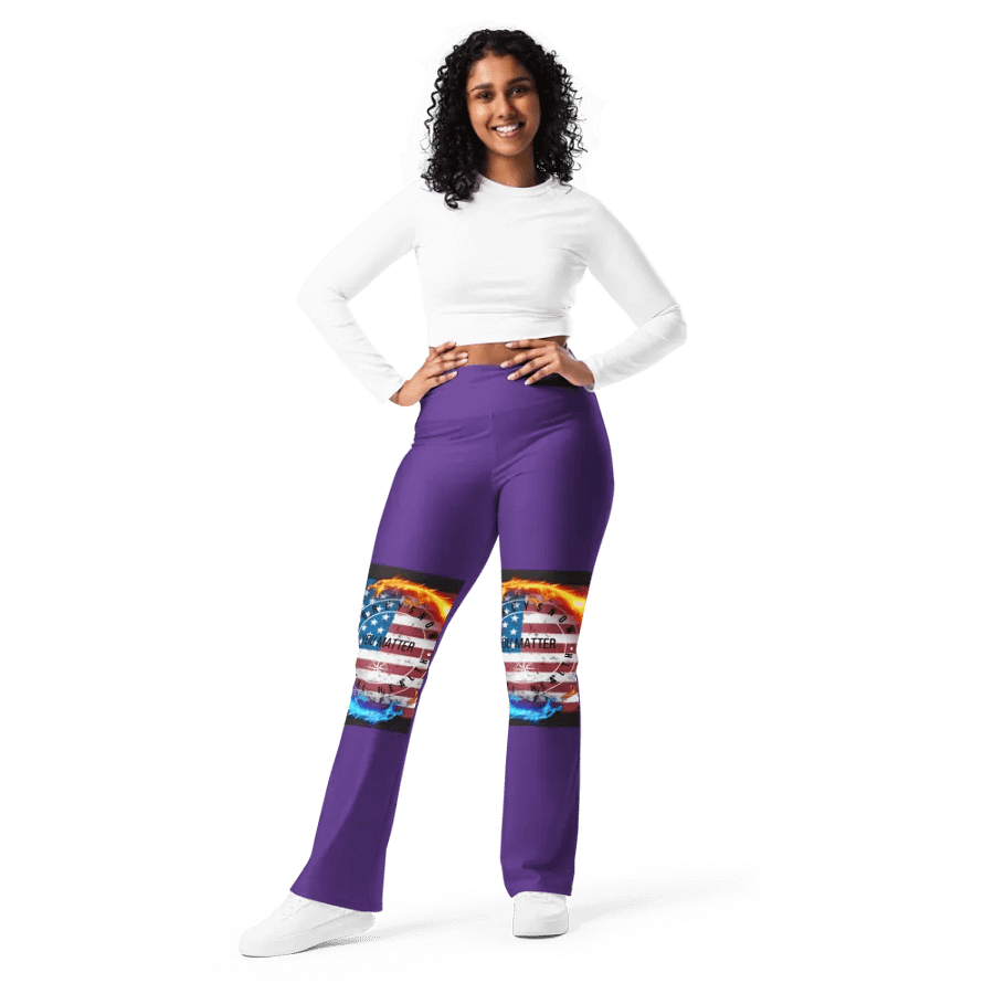 flare leggings- purple product image (8)