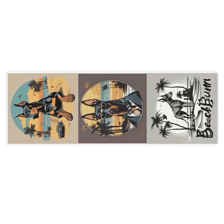 Doberman Yoga Mat product image (1)