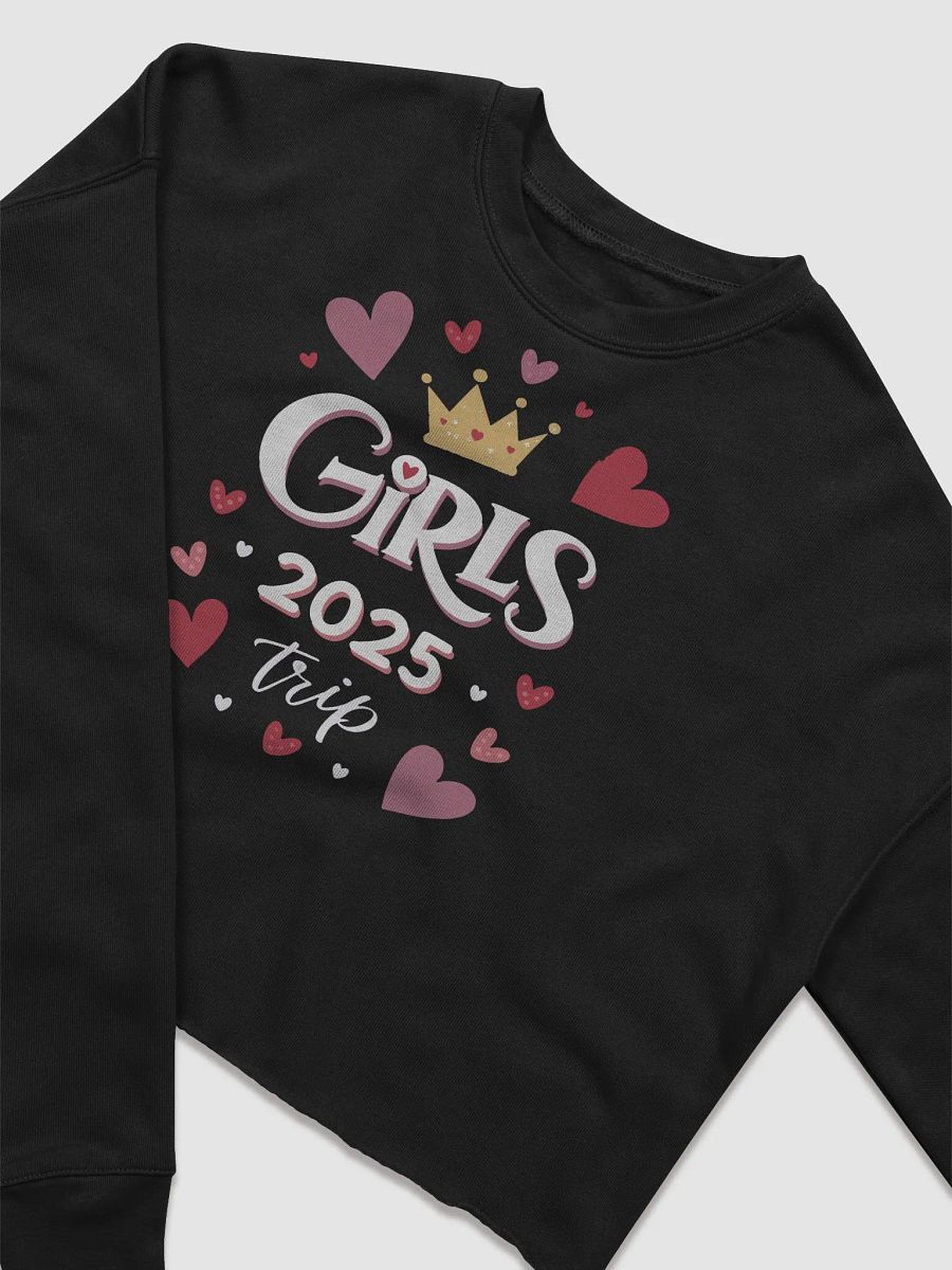 Girls Trip 2025 Fleece Crop Sweatshirt product image (3)