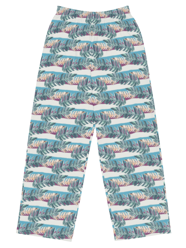 Tropical Stripes | Unisex Wide-Leg Pants product image (5)