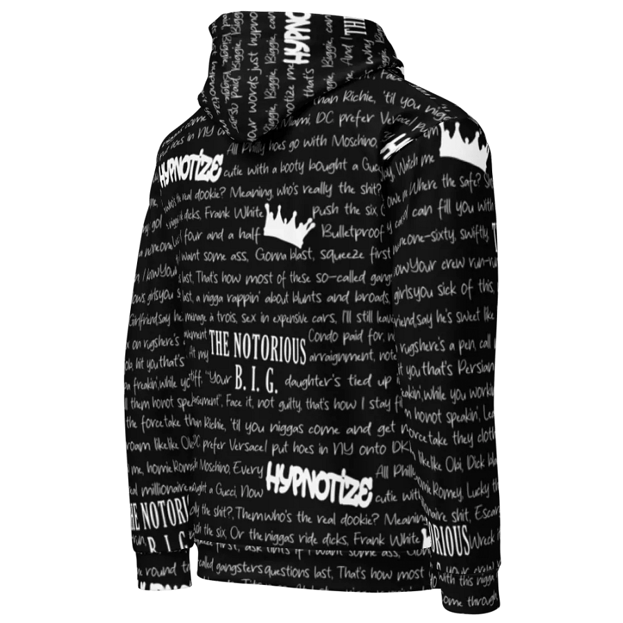 Hypnotize - The Notorious B.I.G. - BLACK - Unisex Hoodie product image (4)