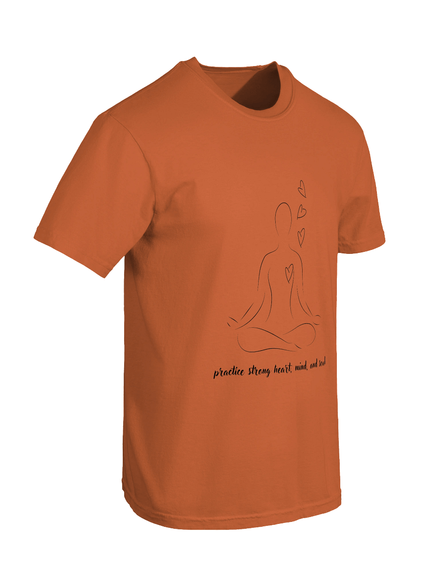 Practice Strong Heart, Mind and Soul Heavyweight T-Shirt product image (79)