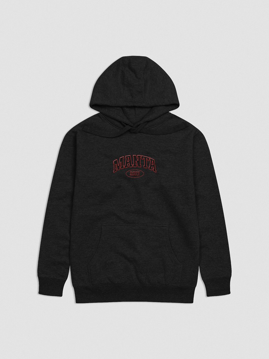 MANTA Black hoodie product image (1)