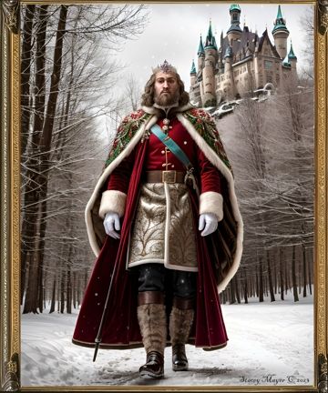 Good King Wenceslas Black Mug product image (13)