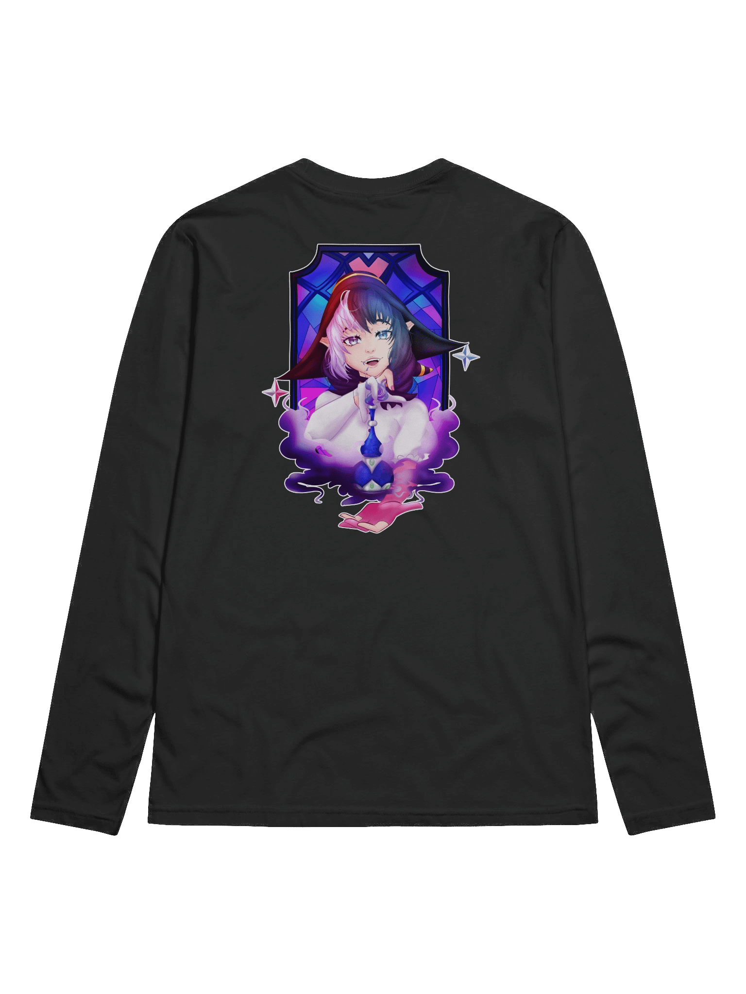 Stained Glass Aurora Long Sleeve - Front Design product image (5)