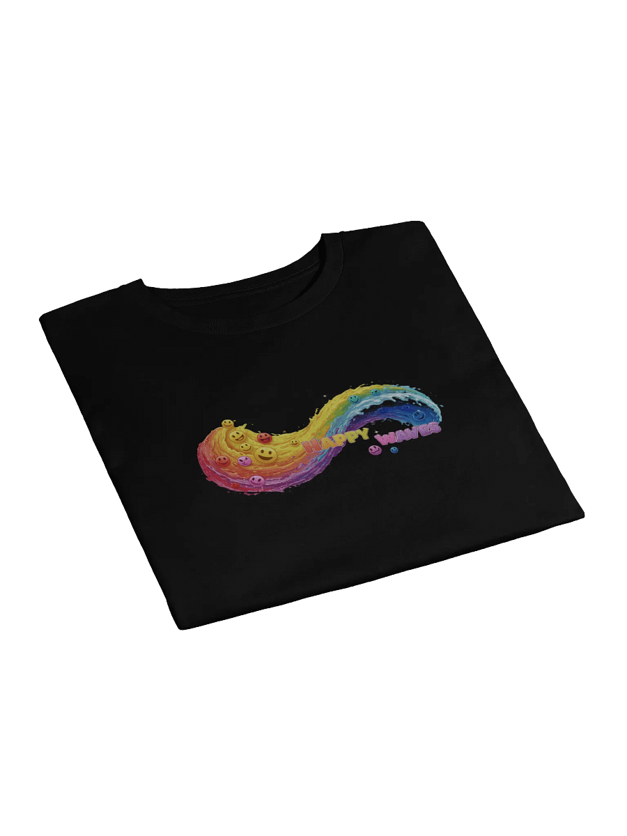 Happy Waves Smiley Crop Top product image (15)