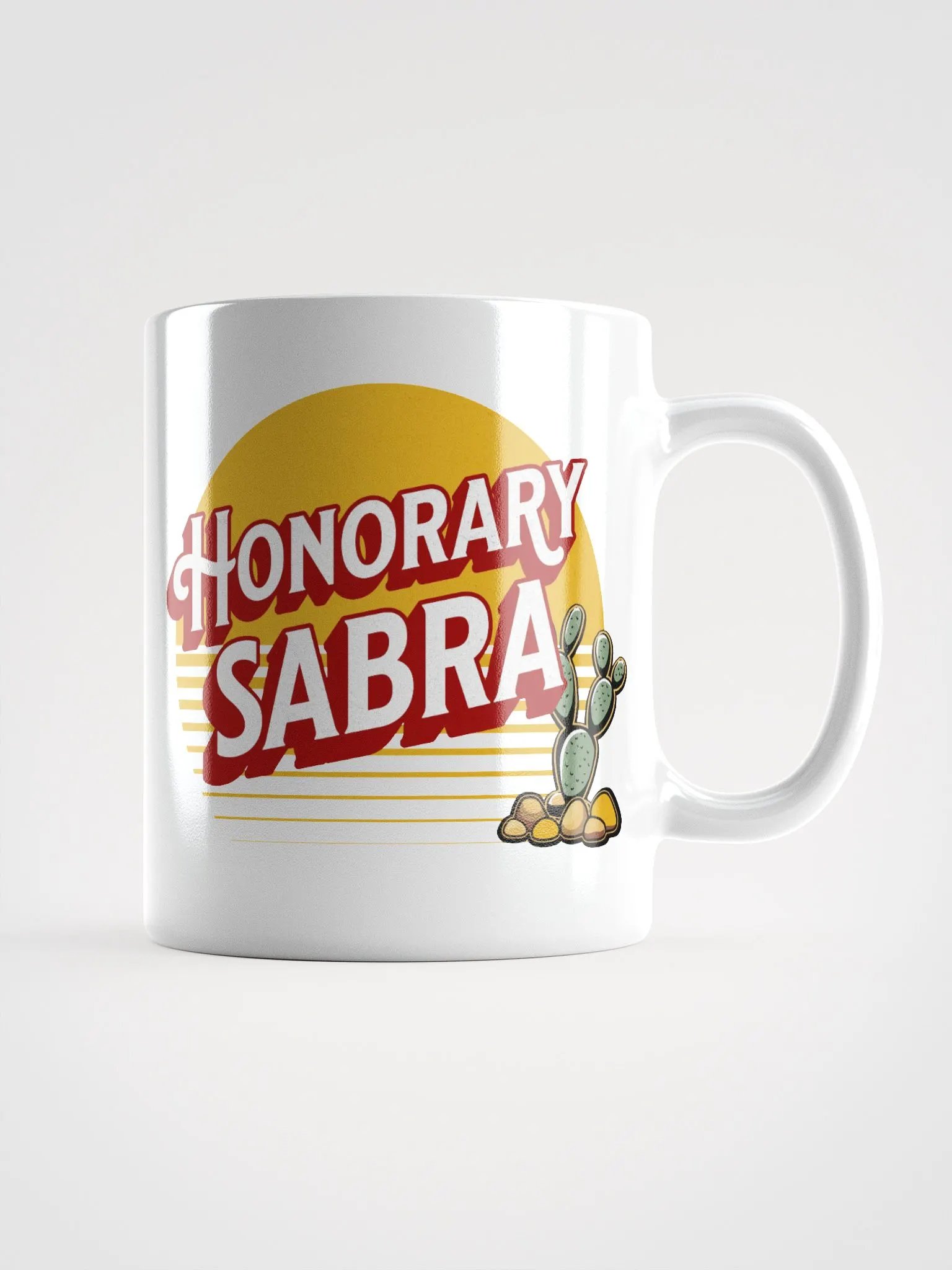 Honorary Sabra White Mug product image (5)