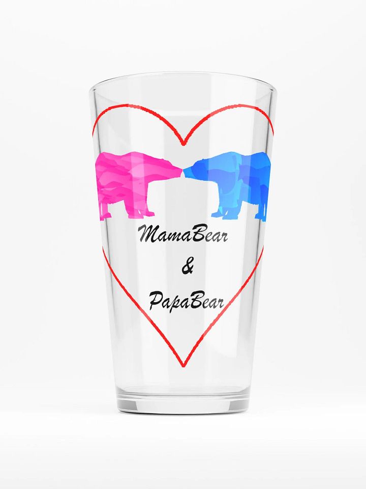 Mama & Papa Shaker Pint Glass product image (1)
