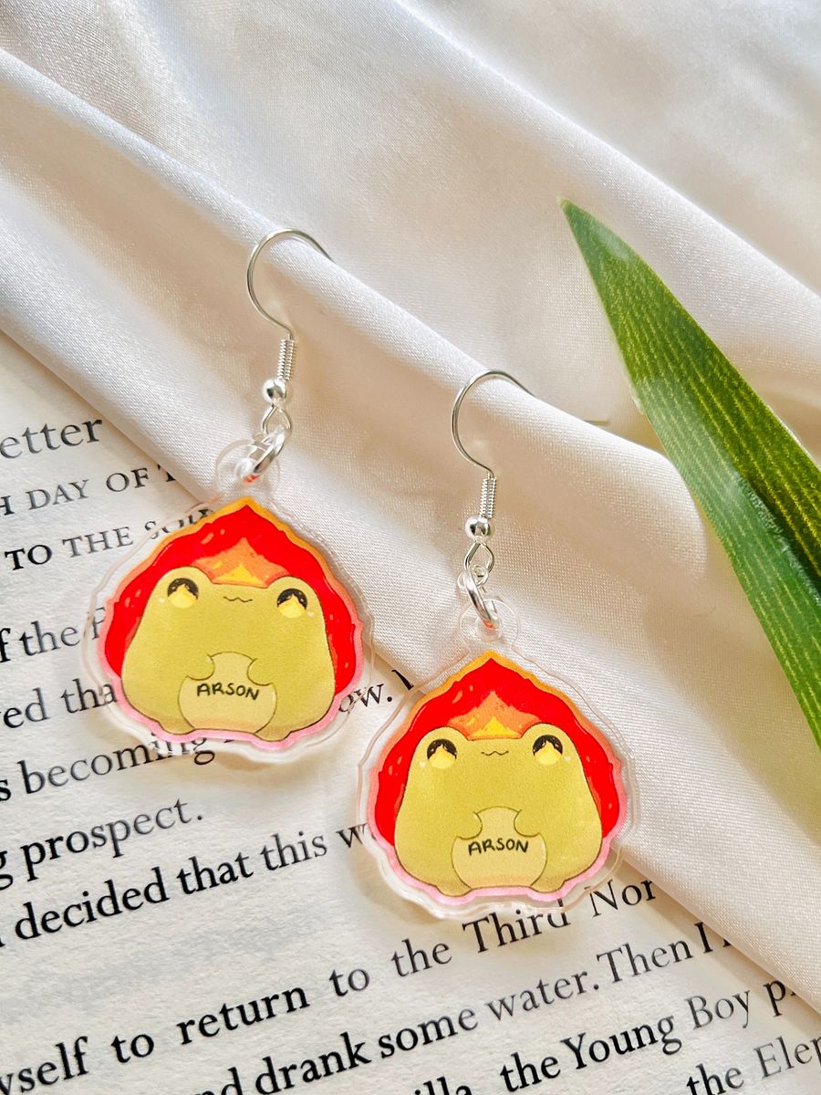 Arson Frog Earrings product image (1)