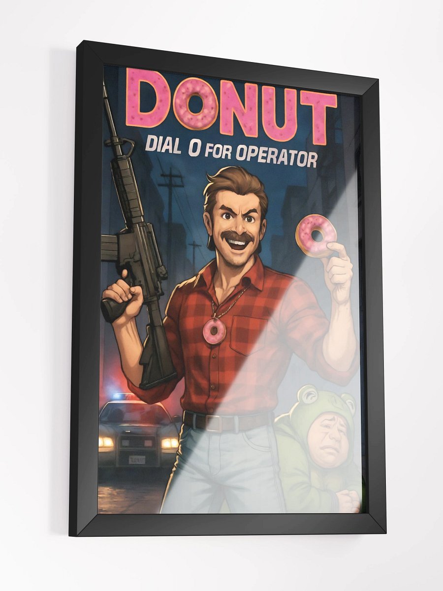 Donut Framed Print product image (3)