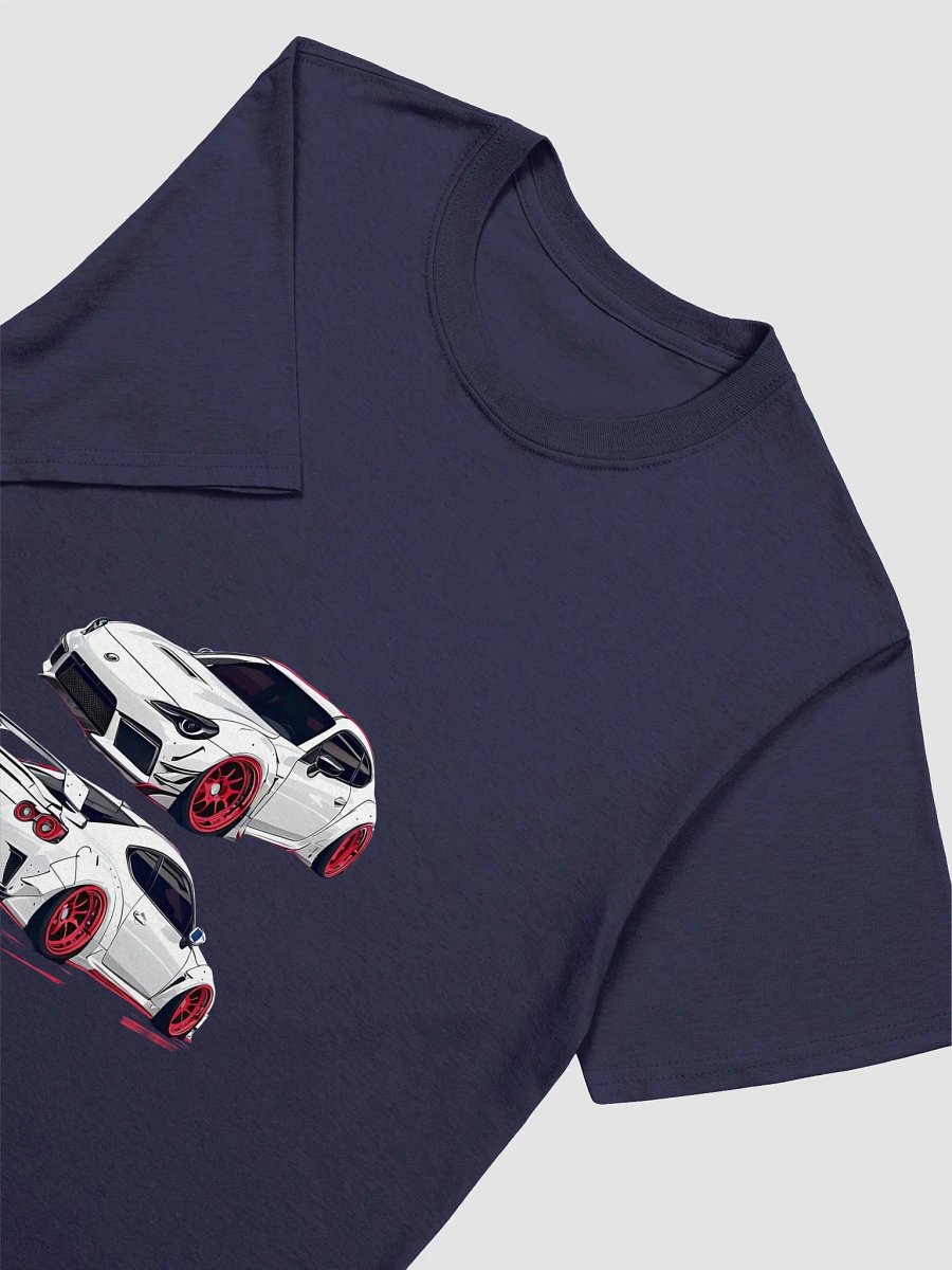 Racing Spirit White Sports Car T-Shirt product image (5)