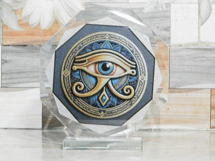 SALAM & SONS CHANDIWALE Official Designer Diamond Cut Glass Shield product image (1)
