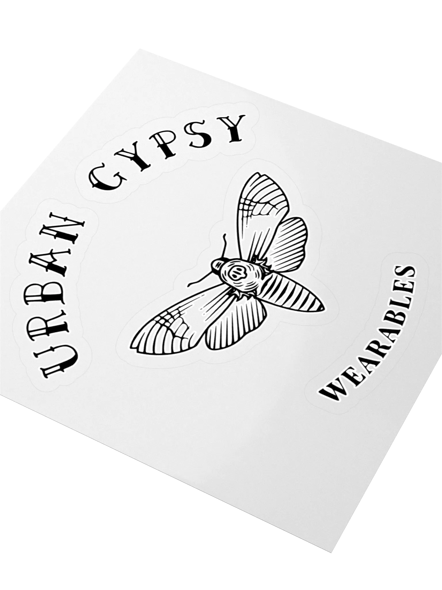 Vintage Moth Urban Gypsy Stickers product image (3)