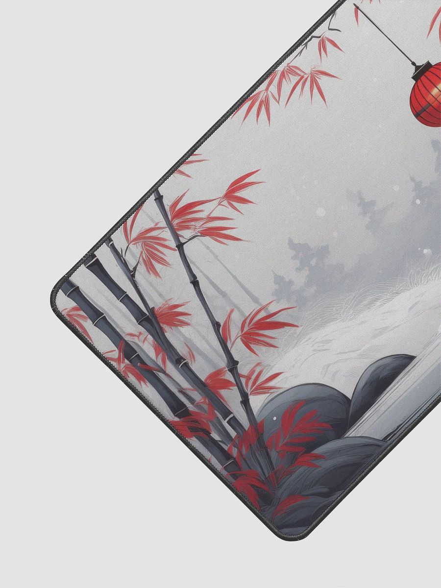 Snowy Lantern Medium Desk Mat (12 x 22) product image (3)