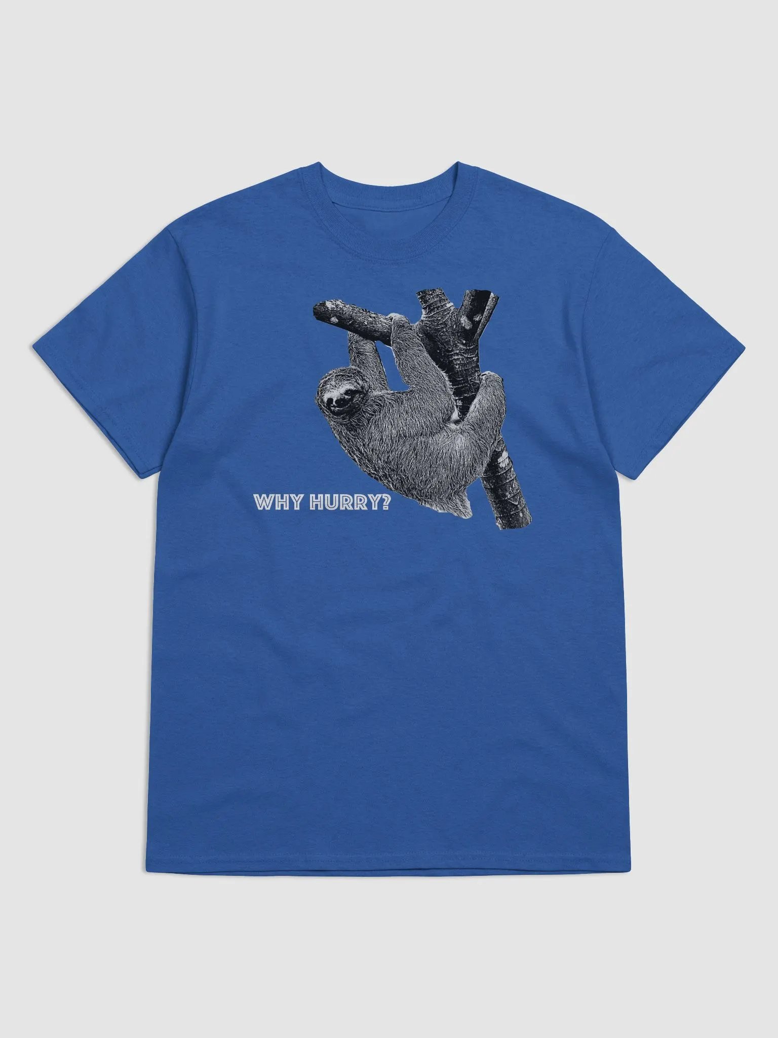 Lunch Therapy Sloth - Why Hurry? - Perfect Weight® Tee product image (1)