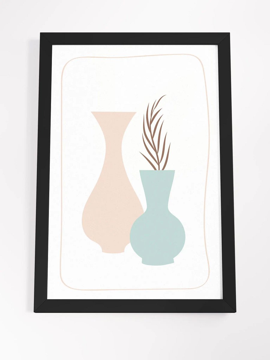Minimalist Vases Framed Matte Poster product image (22)