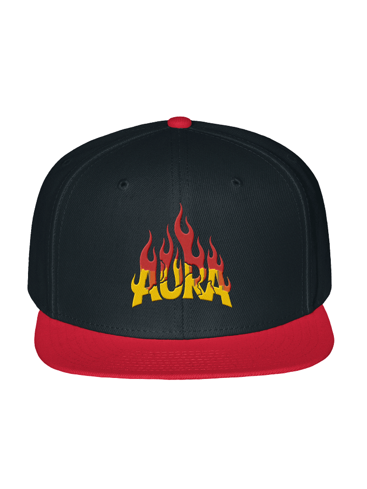 Flame Fury Wool Snapback Cap product image (1)