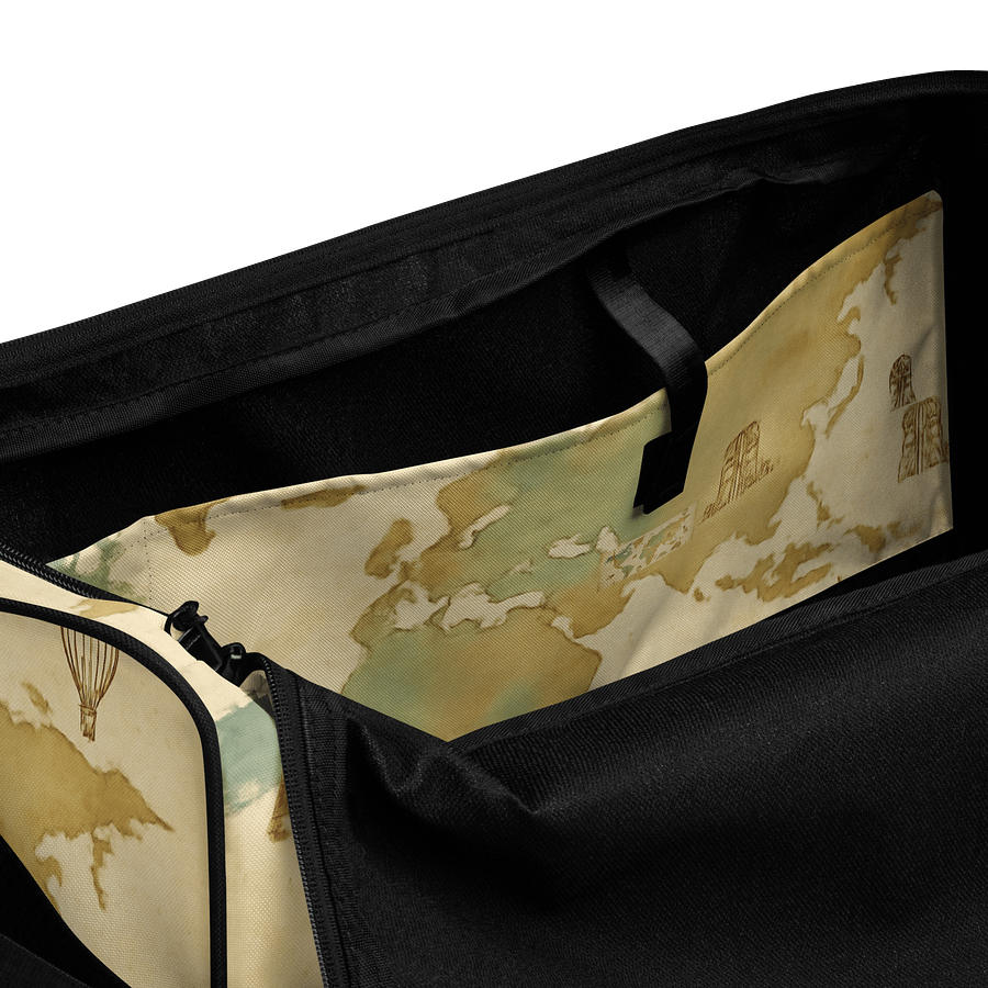Best Selling - Wanderlust Map All-Over Print Duffle Bag product image (6)